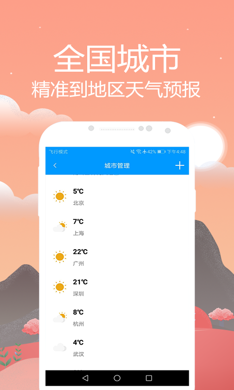 天气预报通手机版截屏1