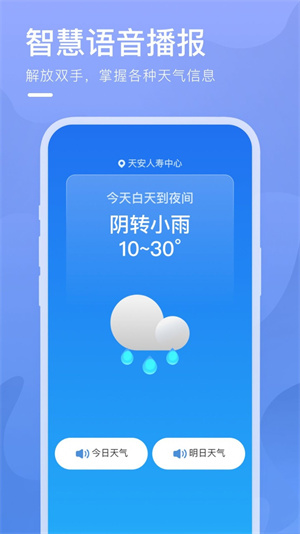 细雨天气安卓版截屏1